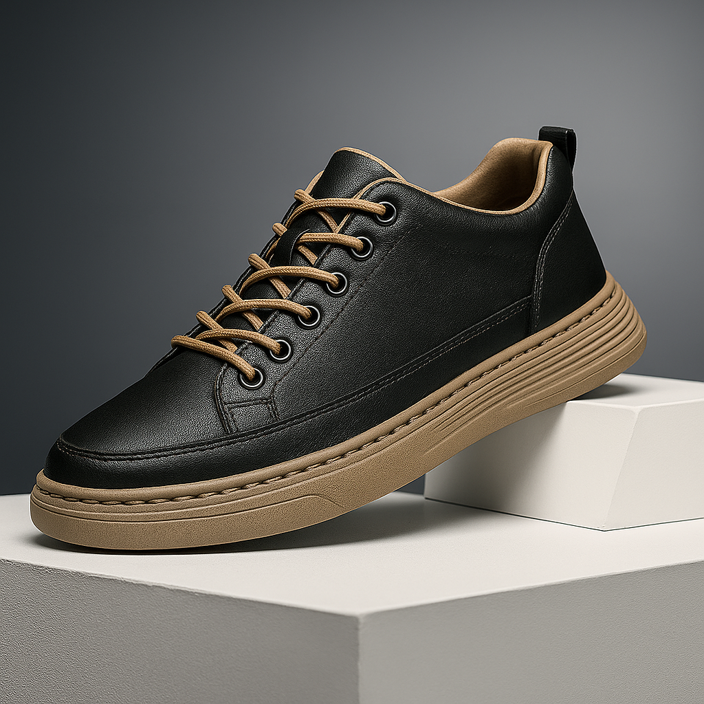 Vintém d'Ouro - Sapatos de couro elegantes