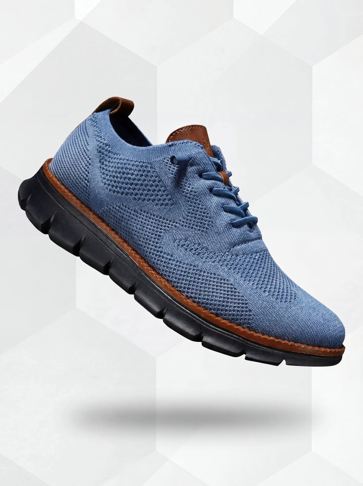 Vintém d'Ouro - Sapatos Ultra-Confortáveis Respiráveis Azul-Preto