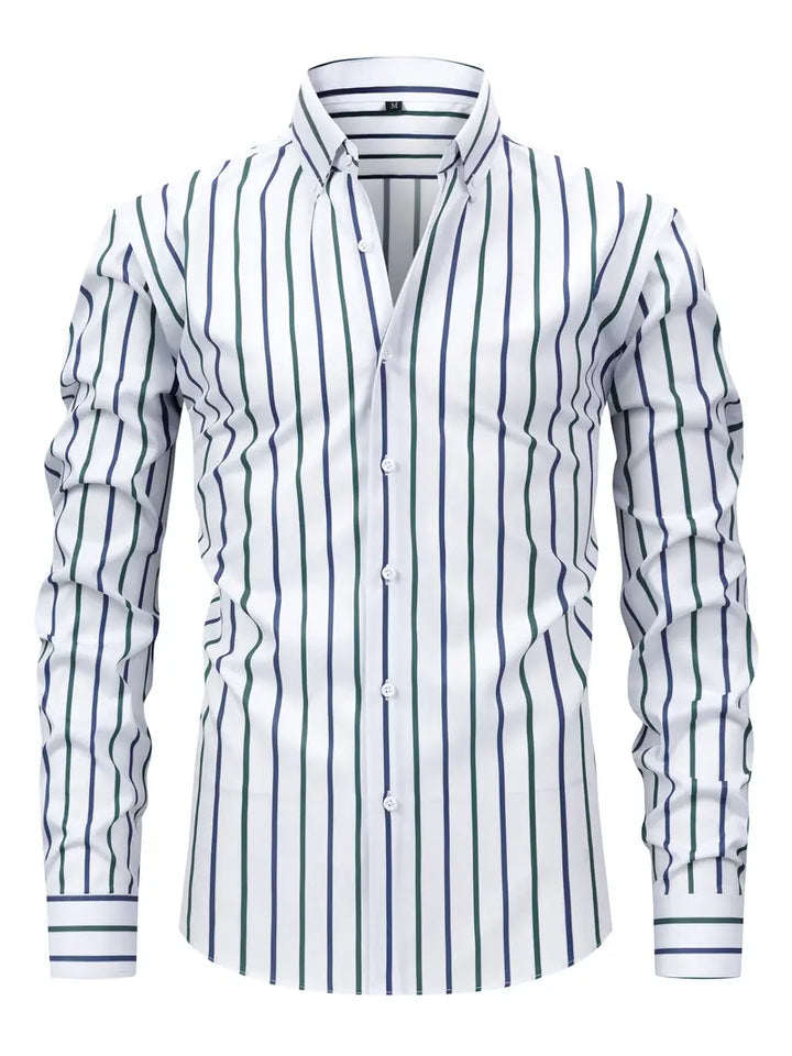 Vintém d'Ouro - Camisa listrada chique