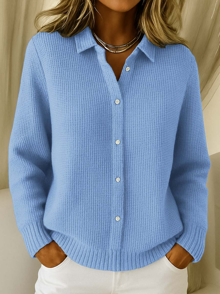 Vintém d'Ouro - Cardigan Sofisticado e Elegante