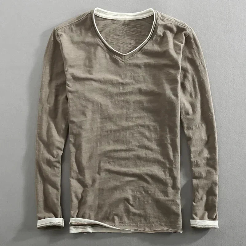 Vintém d'Ouro - Camiseta de manga longa Paris Vintage