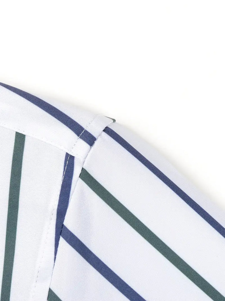 Vintém d'Ouro - Camisa listrada chique