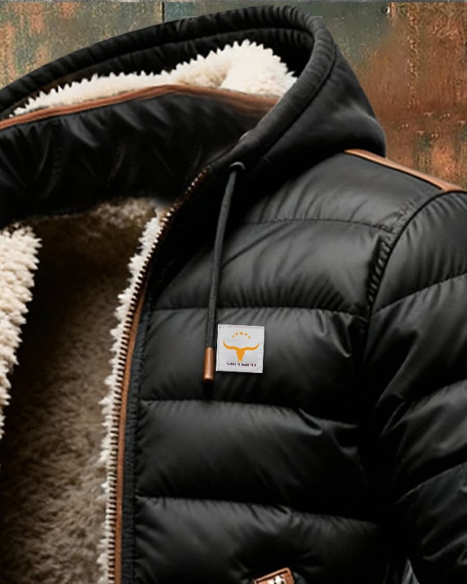 Vintém d'Ouro - Casaco elegante com forro polar