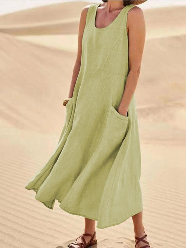Vintém d'Ouro - Vestido Leve para o Verão