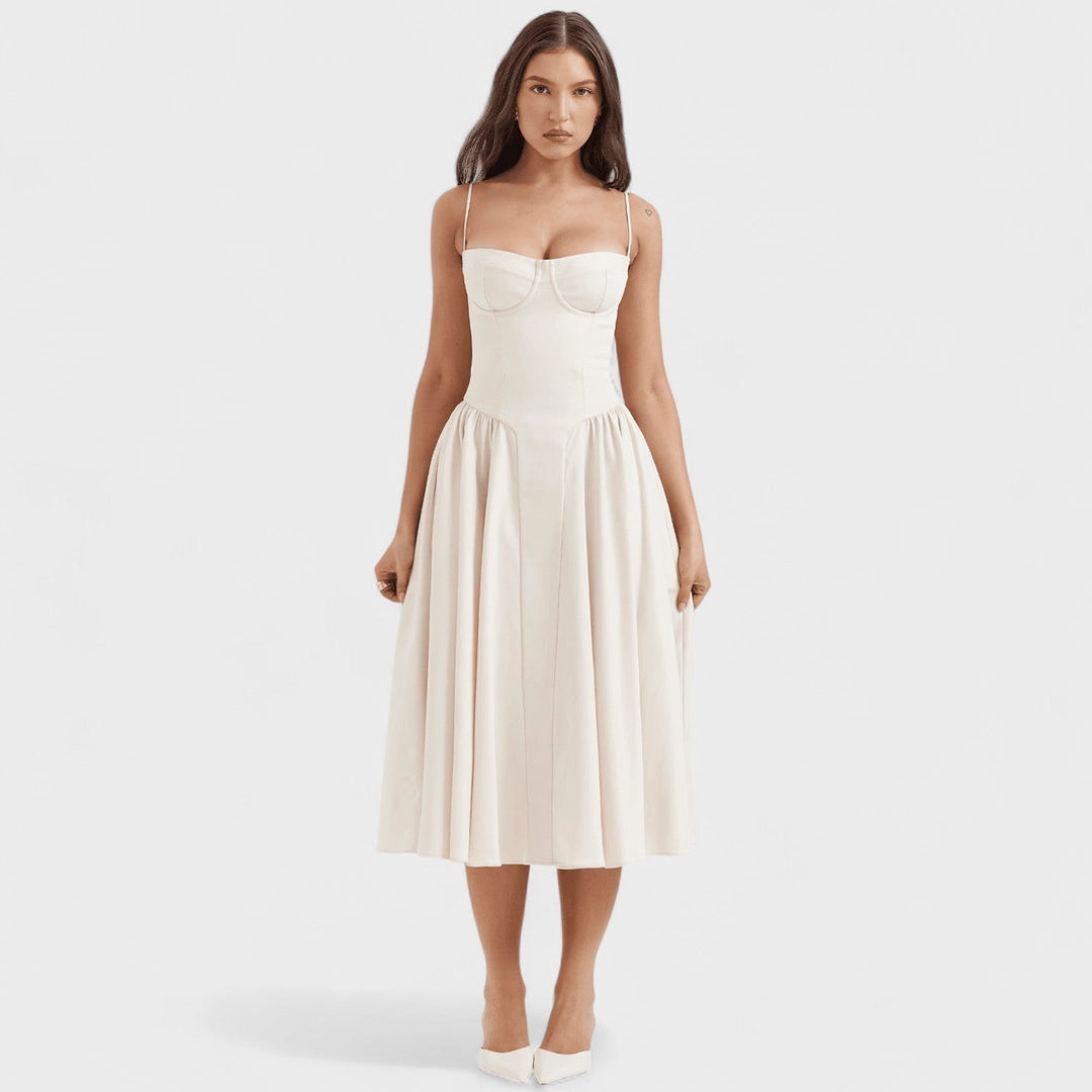 Vintém d'Ouro - Vestido com Corset