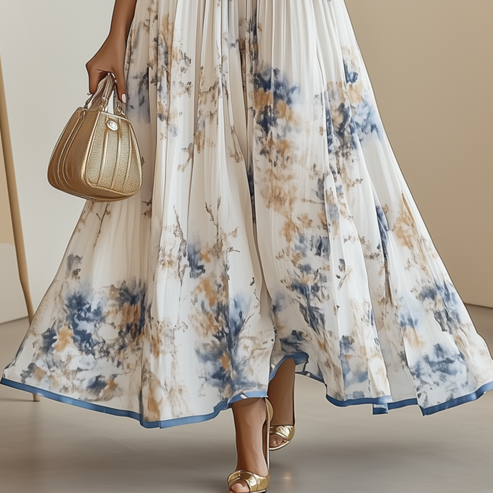 Vintém d'Ouro - Vestido de Cerimônia Floral