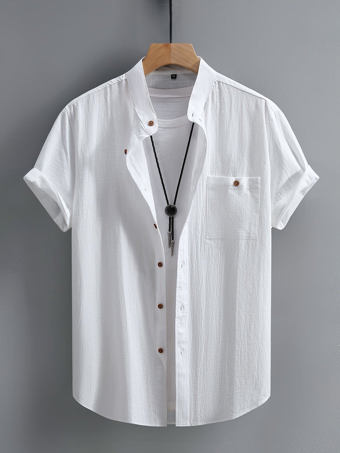 Vintém d'Ouro - Camisa casual de manga curta