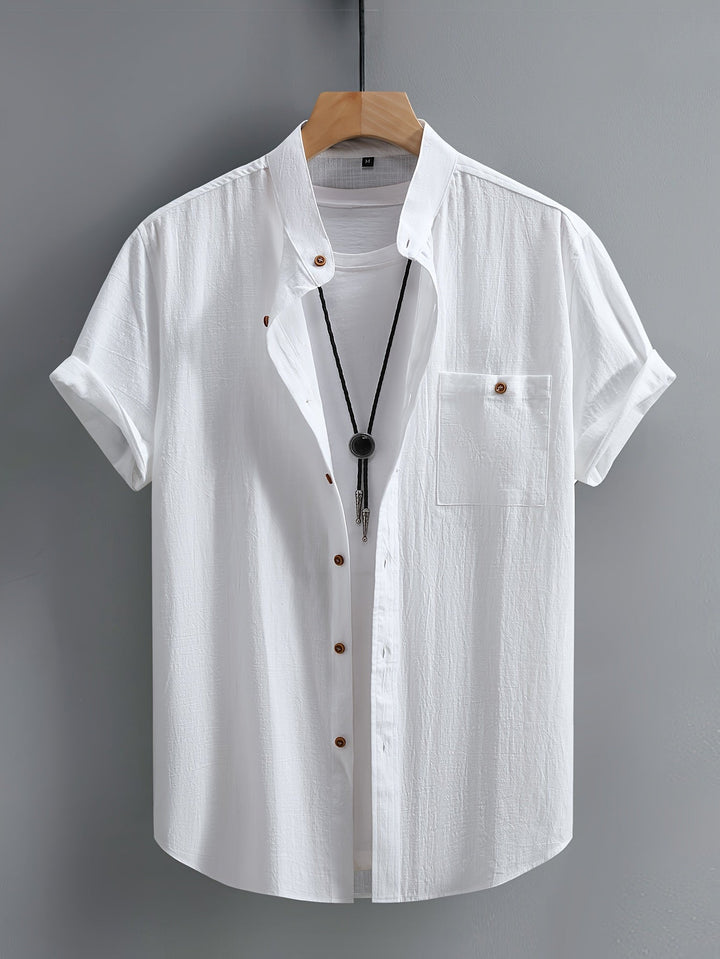 Vintém d'Ouro - Camisa casual de manga curta
