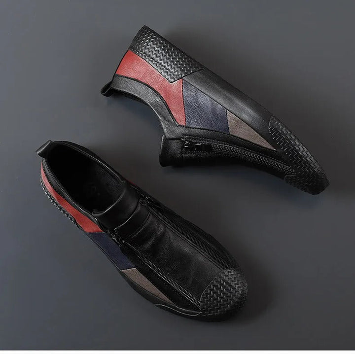 Vintém d'Ouro - Sapatos de couro com fecho