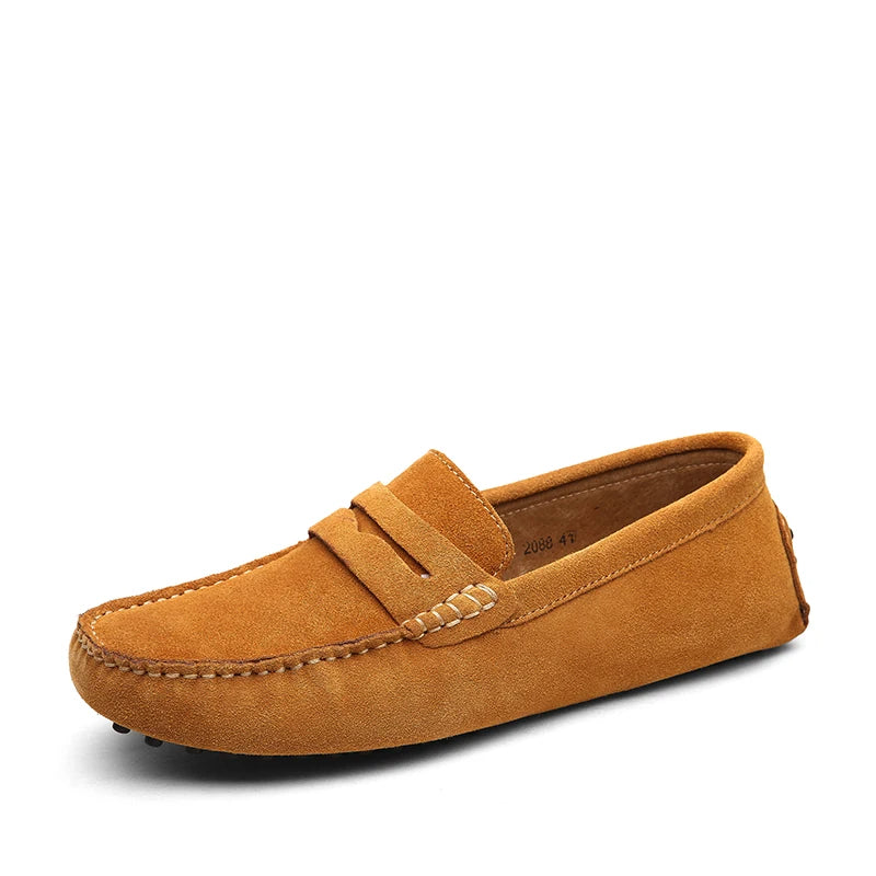 Vintém d'Ouro - Mocassins casuais de camurça