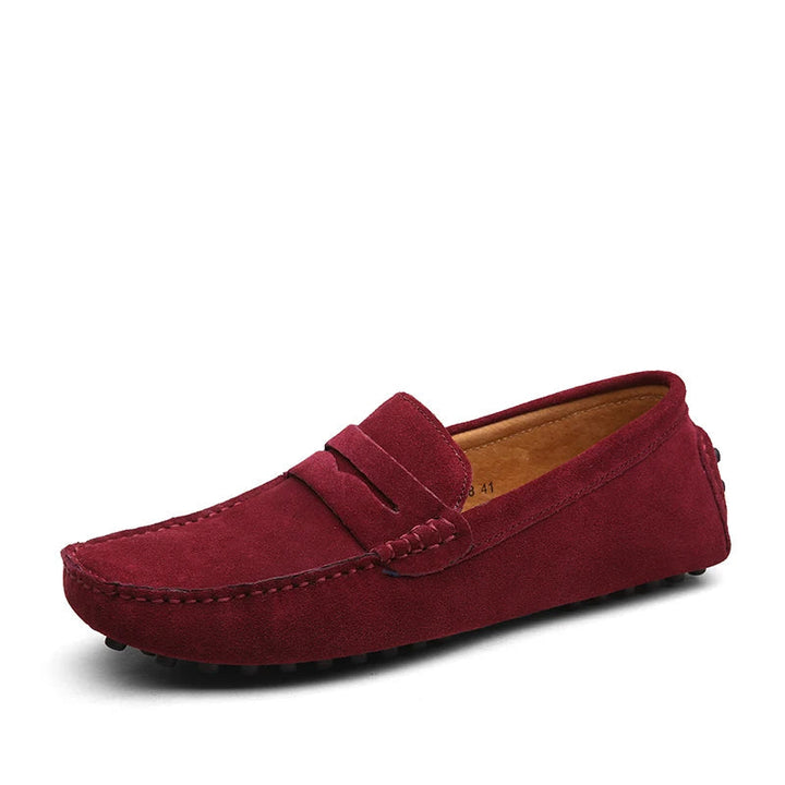 Vintém d'Ouro - Mocassins casuais de camurça