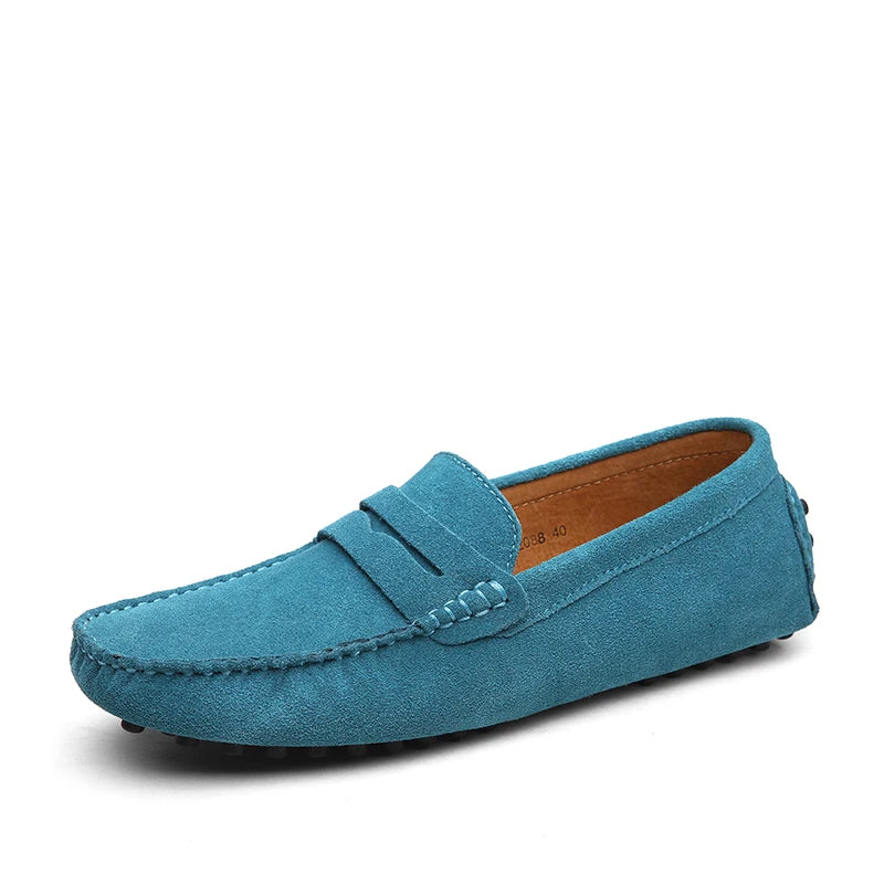 Vintém d'Ouro - Mocassins casuais de camurça