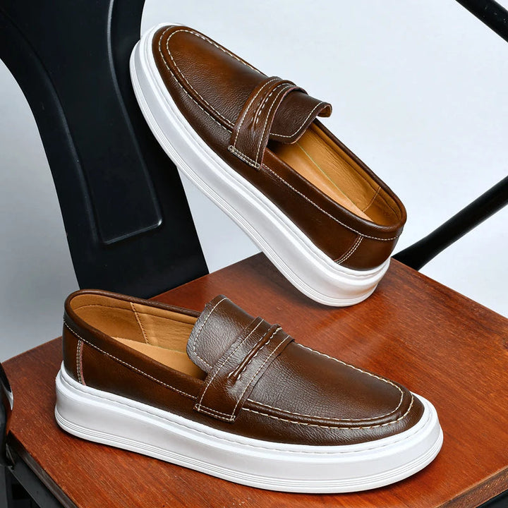 Vintém d'Ouro - Sapatos de barco em couro