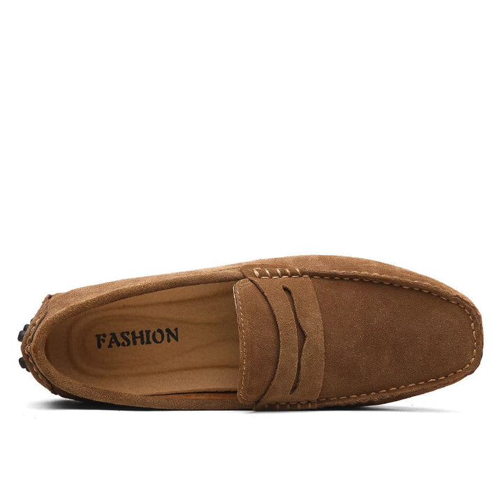 Vintém d'Ouro - Mocassins casuais de camurça