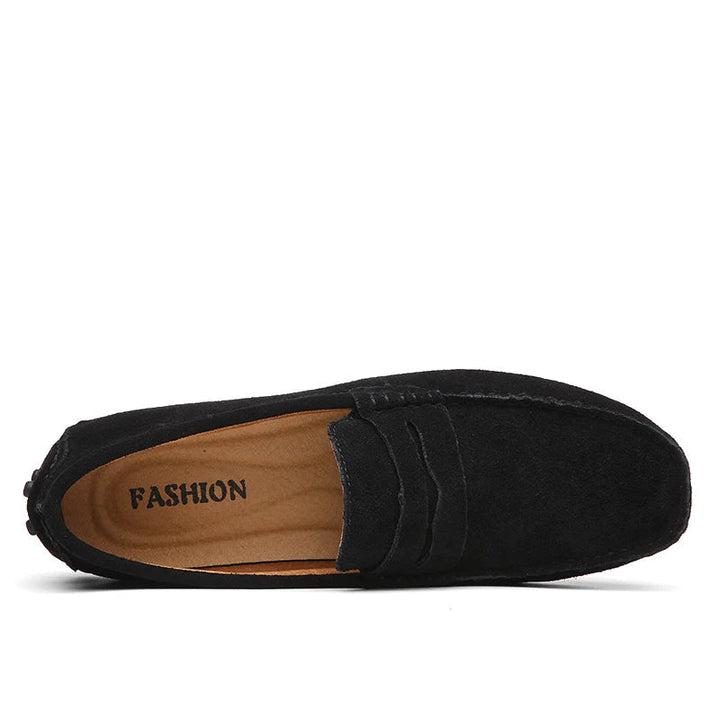 Vintém d'Ouro - Mocassins casuais de camurça