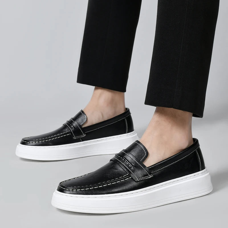 Vintém d'Ouro - Sapatos de barco em couro