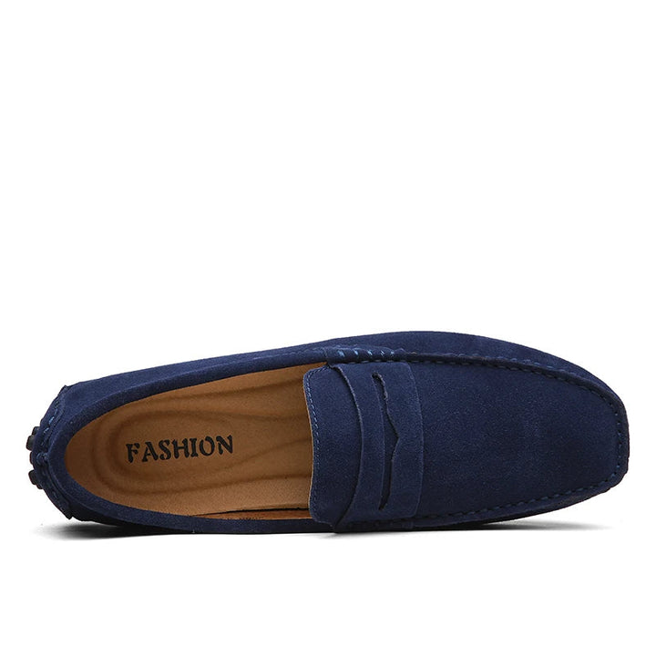 Vintém d'Ouro - Mocassins casuais de camurça