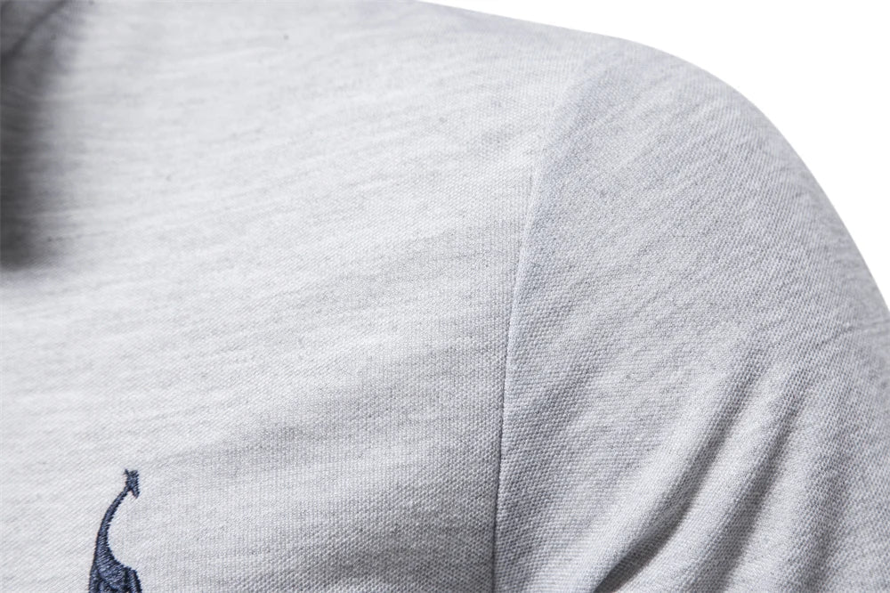 Vintém d'Ouro - Camisa pólo casual de manga longa