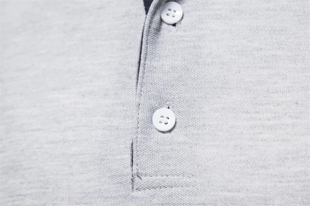 Vintém d'Ouro - Camisa pólo casual de manga longa