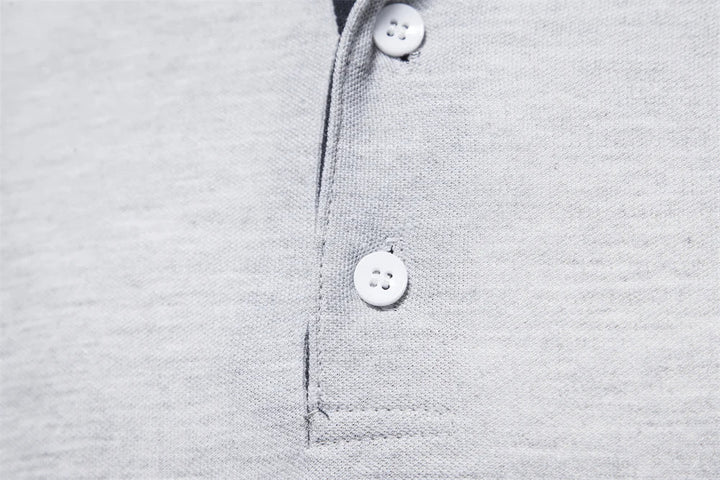 Vintém d'Ouro - Camisa pólo casual de manga longa
