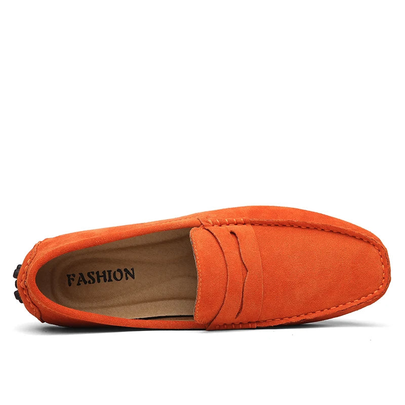 Vintém d'Ouro - Mocassins casuais de camurça