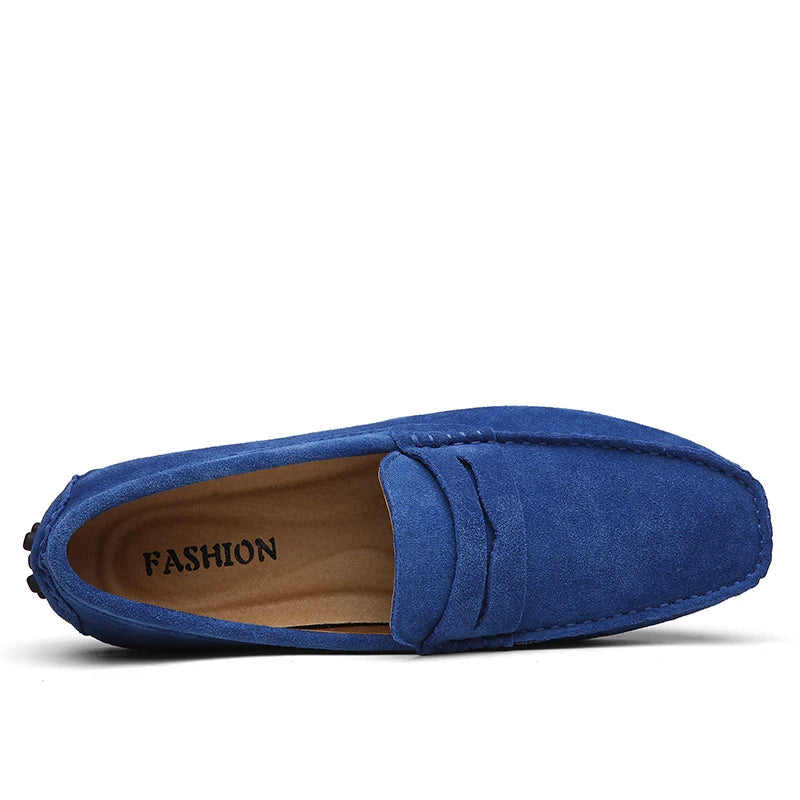 Vintém d'Ouro - Mocassins casuais de camurça