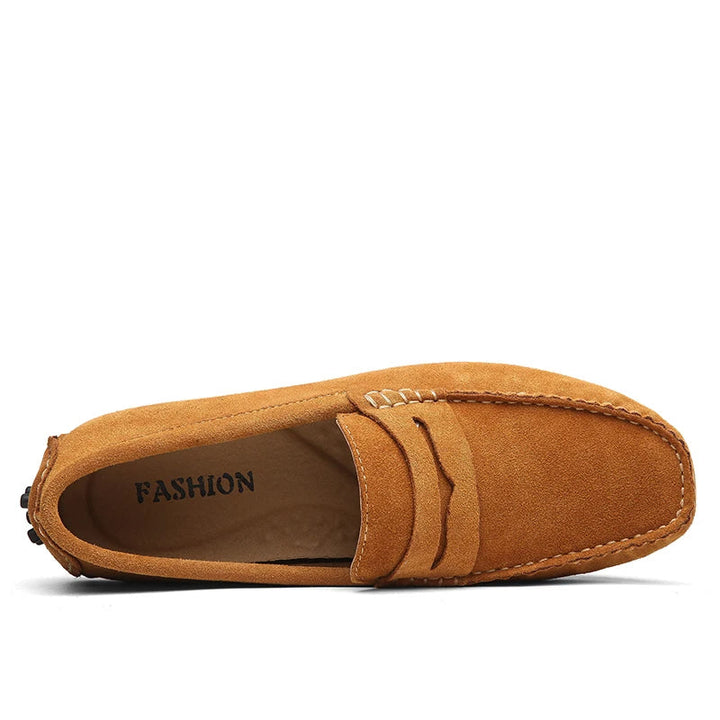 Vintém d'Ouro - Mocassins casuais de camurça