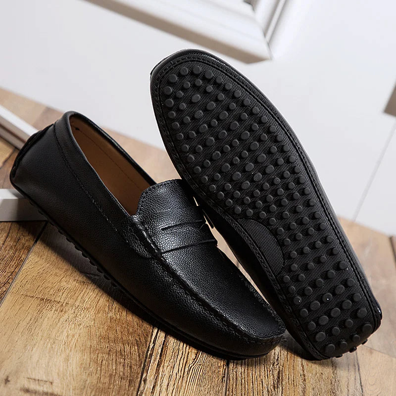 Vintém d'Ouro - Mocassins casuais de verão em pele