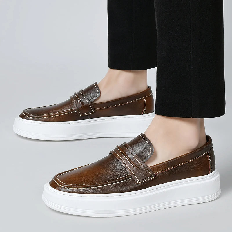 Vintém d'Ouro - Sapatos de barco em couro
