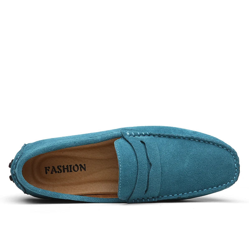 Vintém d'Ouro - Mocassins casuais de camurça