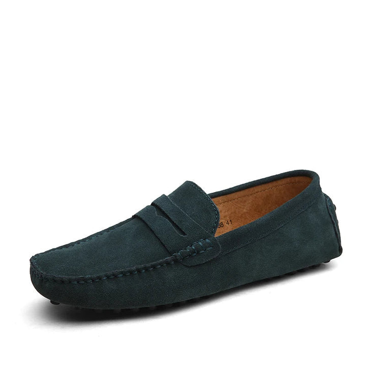Vintém d'Ouro - Mocassins casuais de camurça