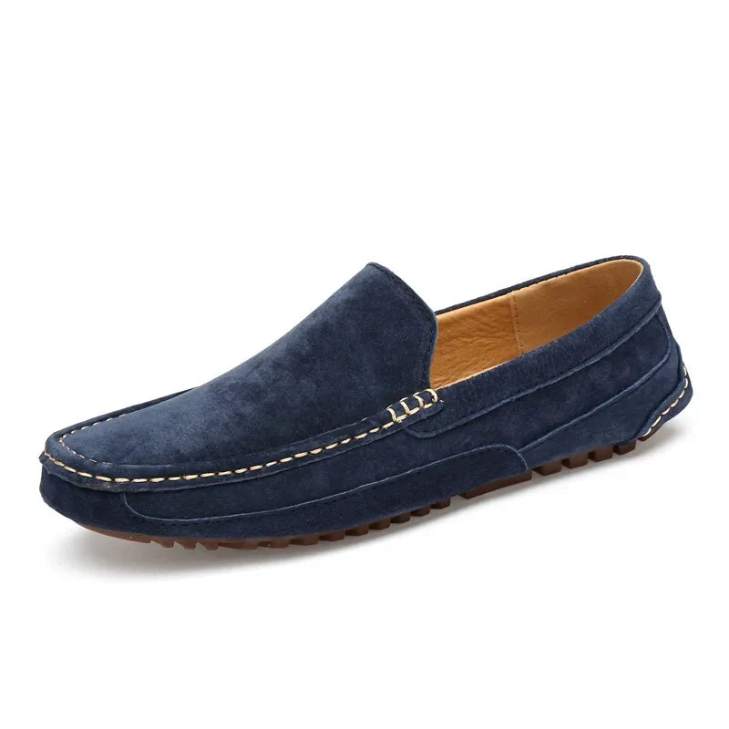 Vintém d'Ouro - Mocassins de camurça premium chiques