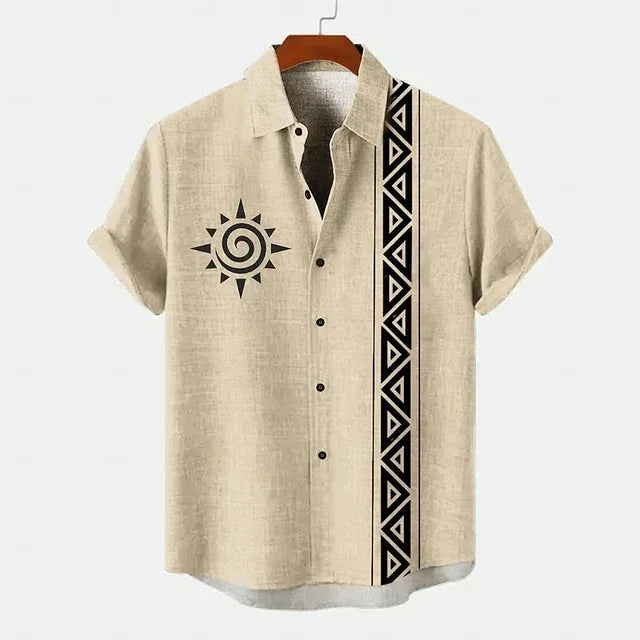 Vintém d'Ouro - Camisa vintage de manga curta