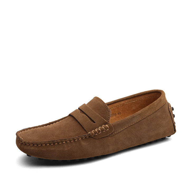 Vintém d'Ouro - Mocassins casuais de camurça