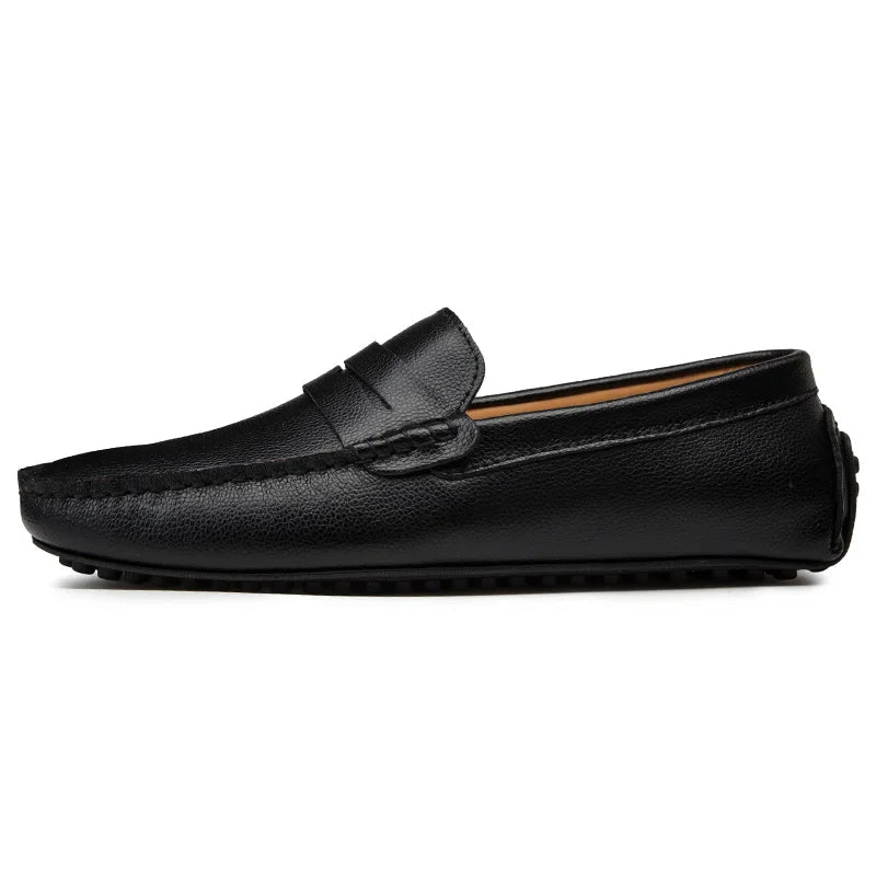 Vintém d'Ouro - Mocassins casuais de verão em pele
