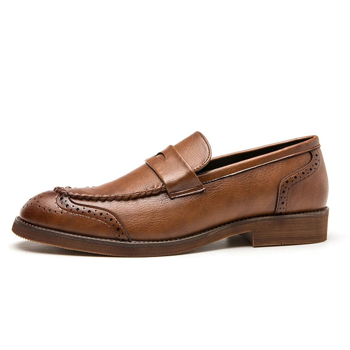 Vintém d'Ouro - Mocassins de couro chiques