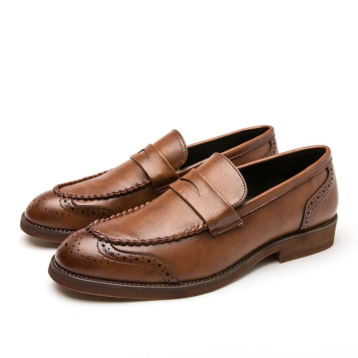 Vintém d'Ouro - Mocassins de couro chiques