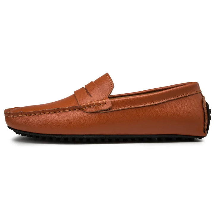 Vintém d'Ouro - Mocassins casuais de verão em pele
