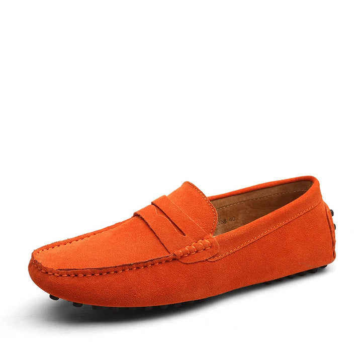 Vintém d'Ouro - Mocassins casuais de camurça