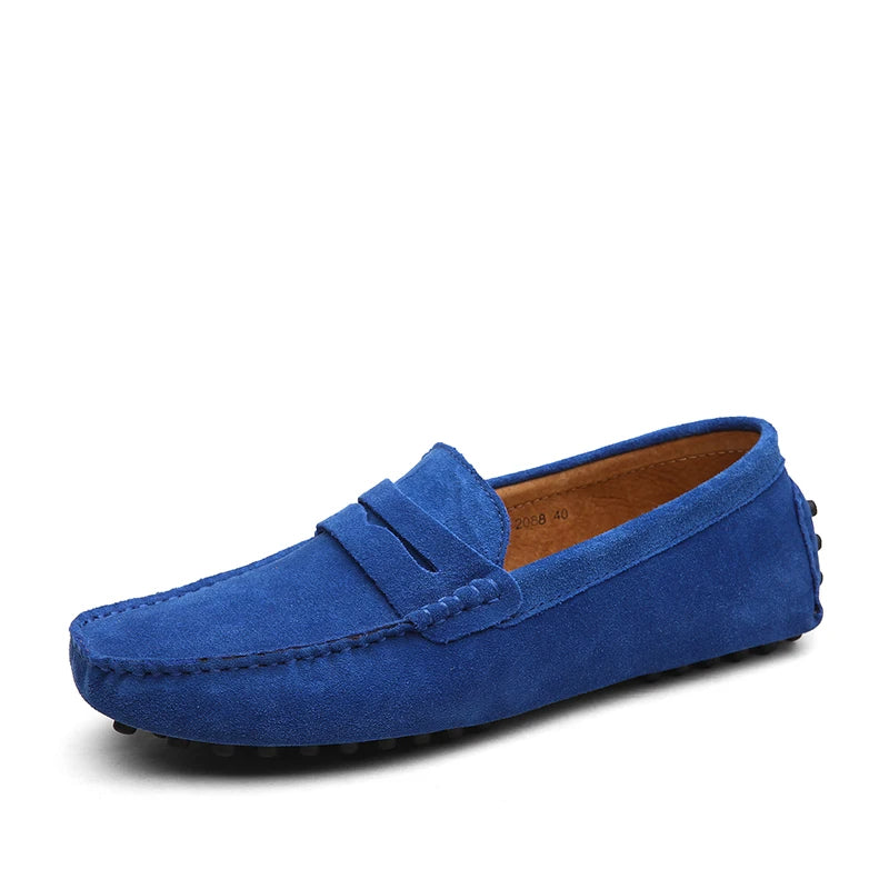 Vintém d'Ouro - Mocassins casuais de camurça