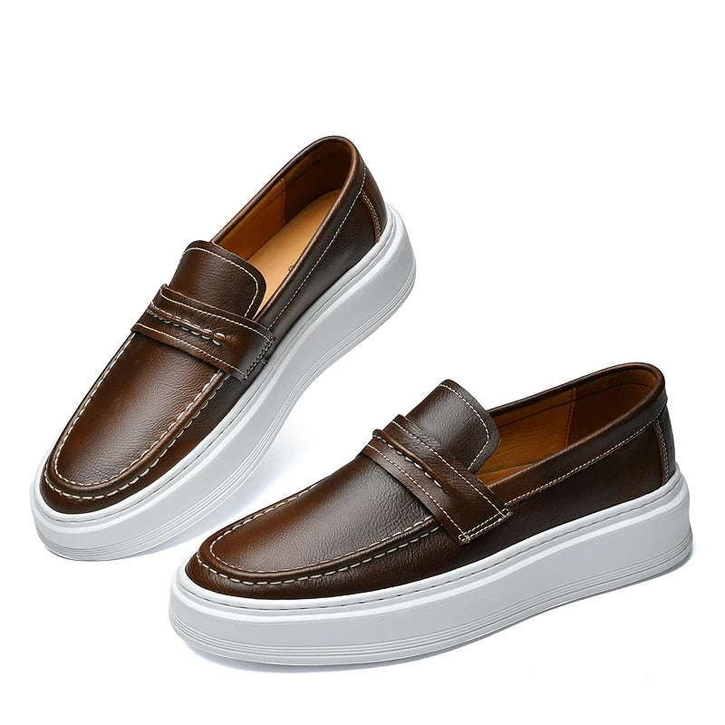 Vintém d'Ouro - Sapatos de barco em couro