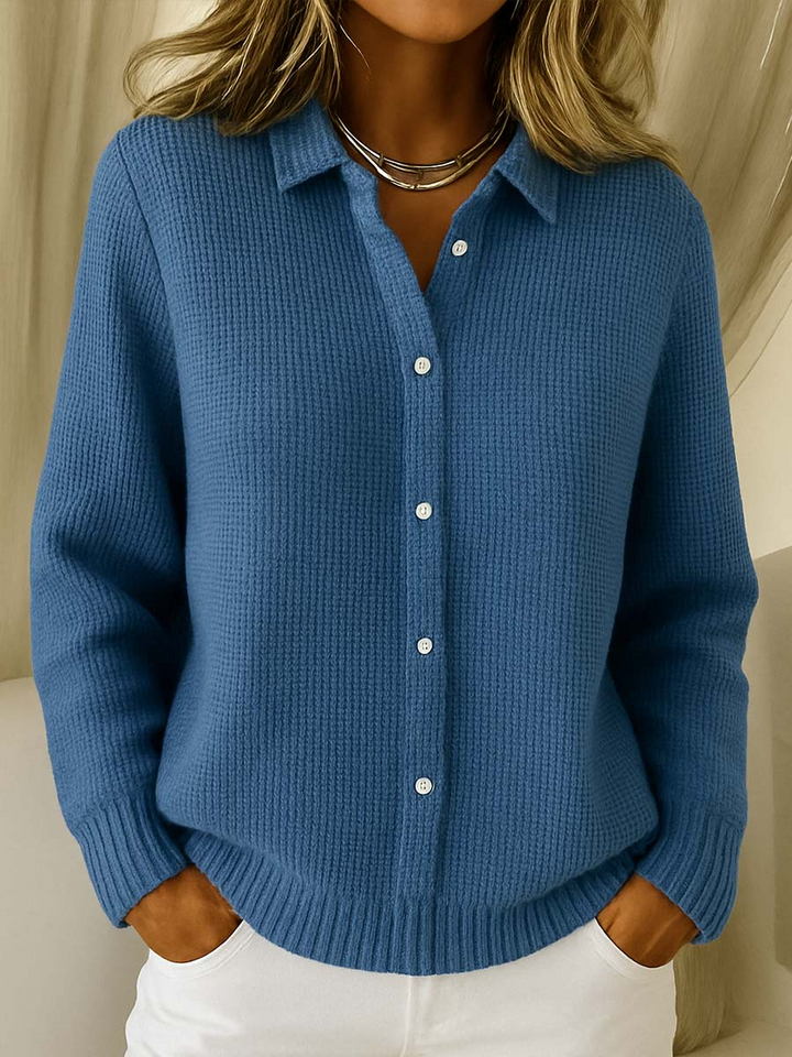 Vintém d'Ouro - Cardigan Sofisticado e Elegante
