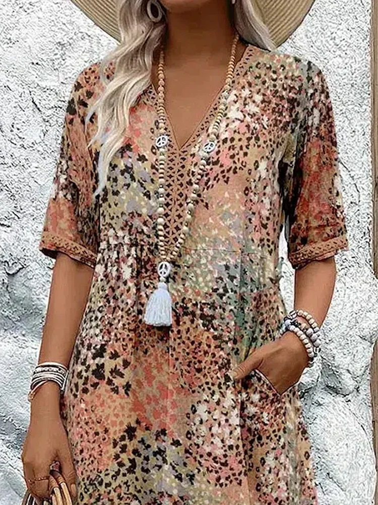 Vintém d'Ouro - Vestido Midi Feminino