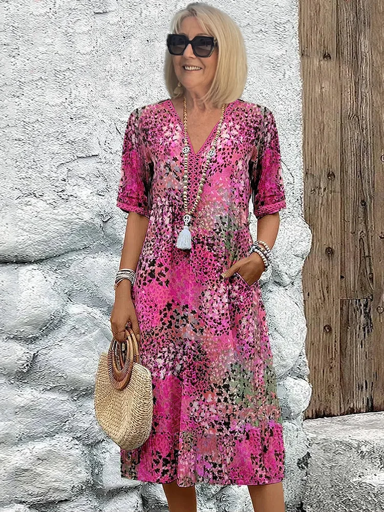 Vintém d'Ouro - Vestido Midi Feminino