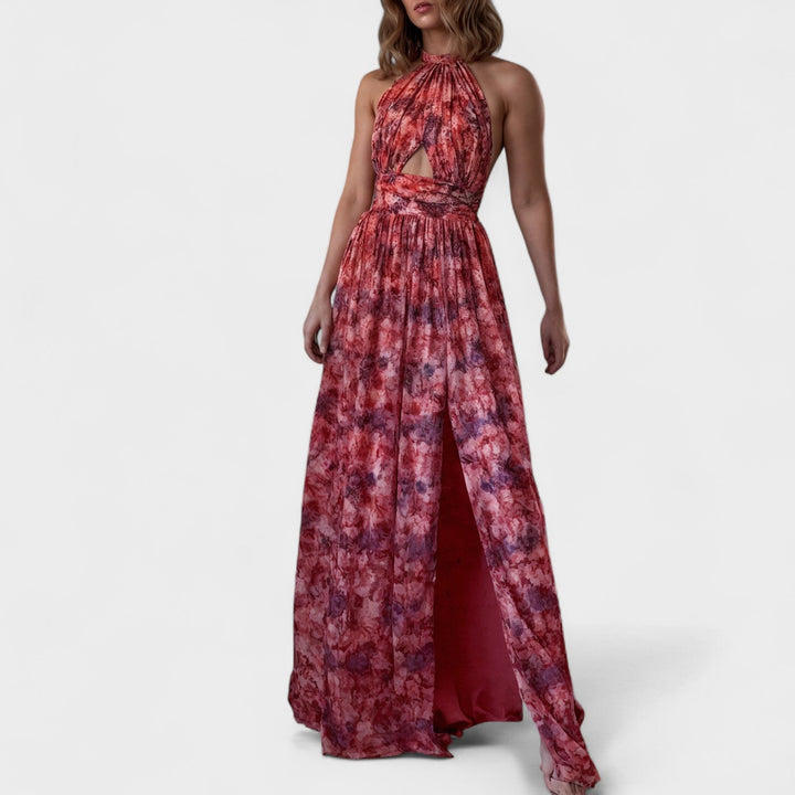 Vintém d'Ouro - Vestido longo com halteres