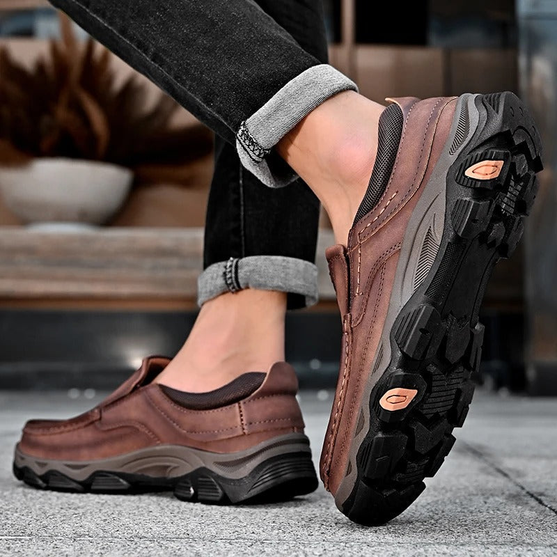 Vintém d'Ouro - Sapatos de couro elegantes