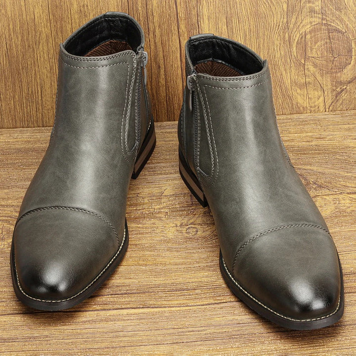 Vintém d'Ouro - Botas Chelsea em couro