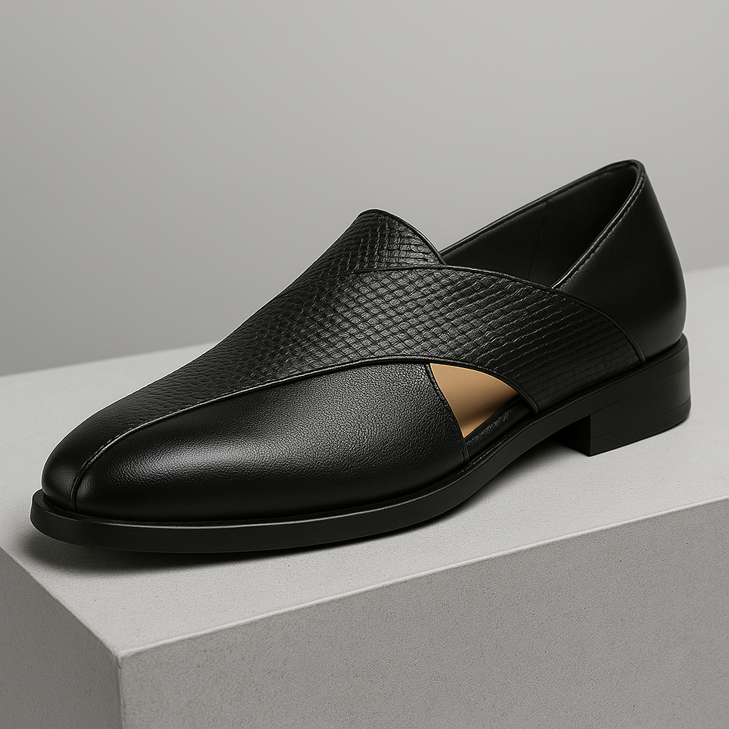Vintém d'Ouro - Mocassins de couro vintage