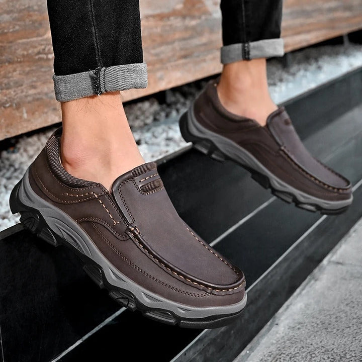 Vintém d'Ouro - Sapatos de couro elegantes