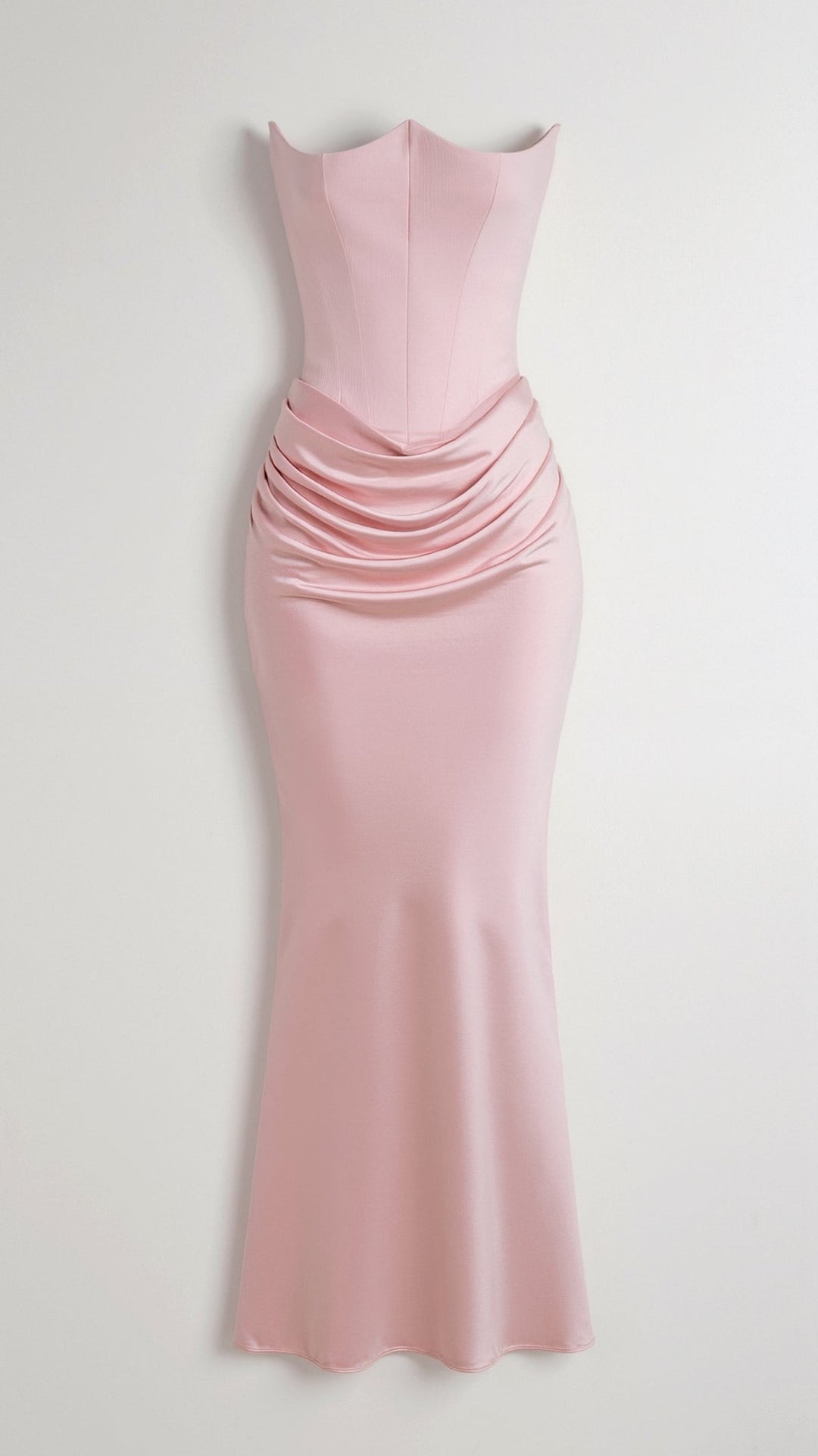Vintém d'Ouro - Vestido longo com corpete